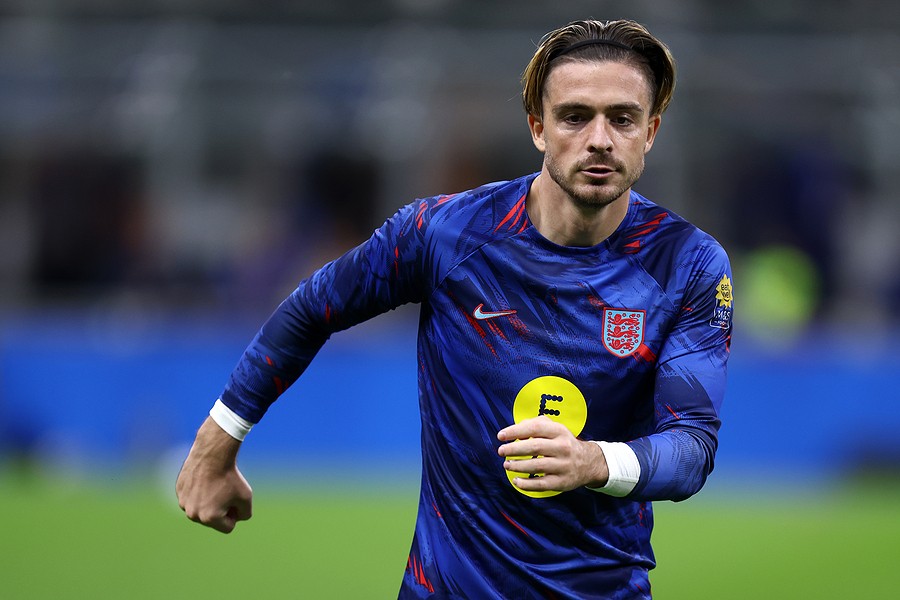 Jack Grealish Playing for England