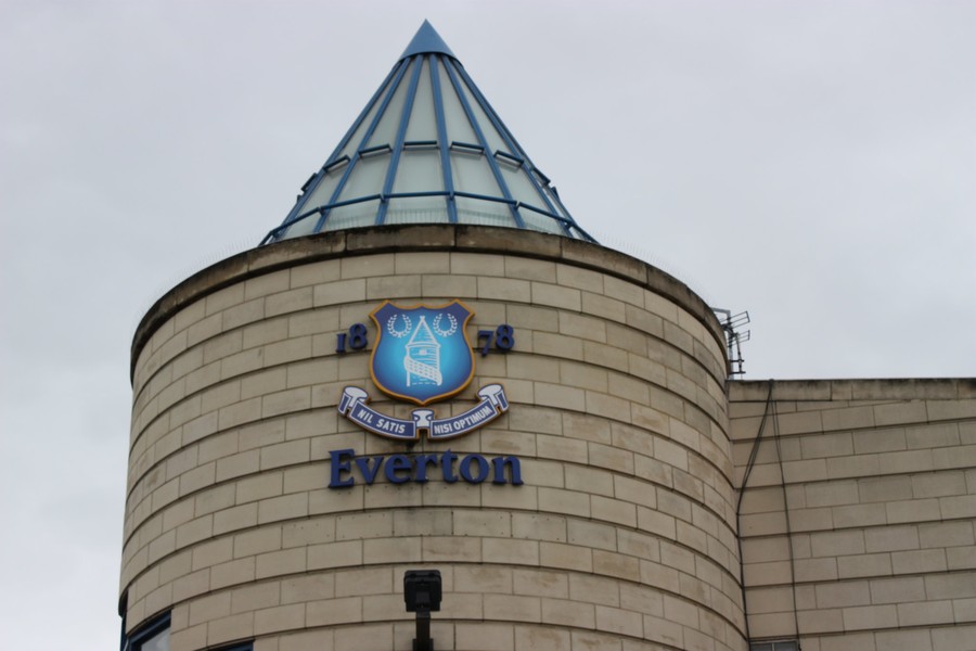 Everton Logo on Tower