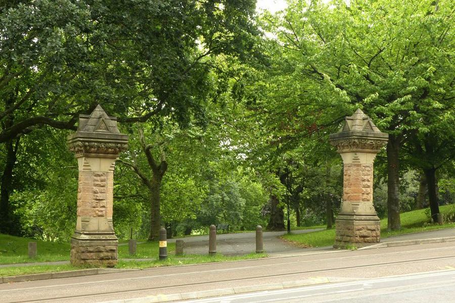 Entrance to the Forest Recreation Ground