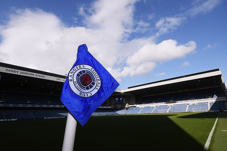 Rangers football flag