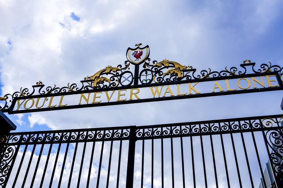 You'll Never Walk Alone gate