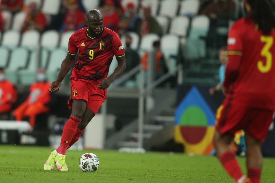 Romelu Lukaku Playing for Belgium