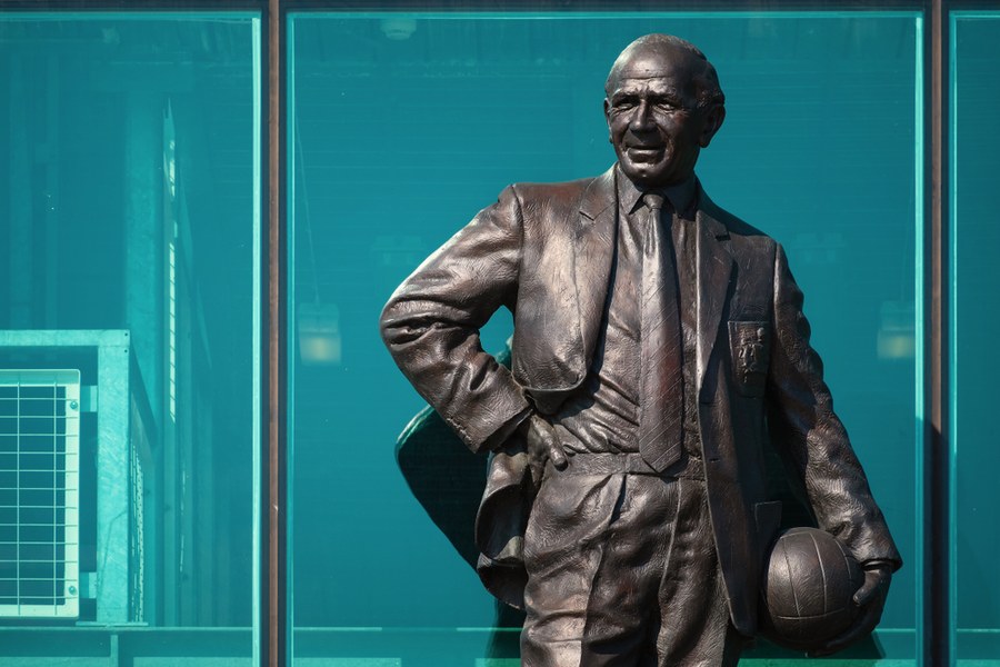 Sir Matt Busby Old Trafford Statue