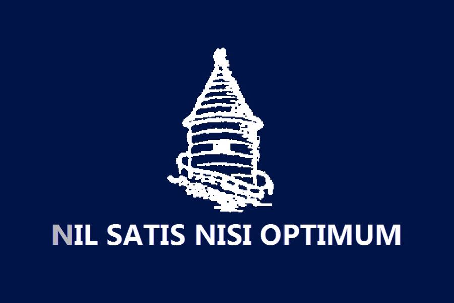 Nil Satis Nisi Optimum Everton flag