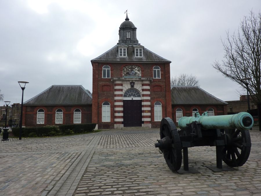 Cannon at the Royal Arsenal in Woolwich
