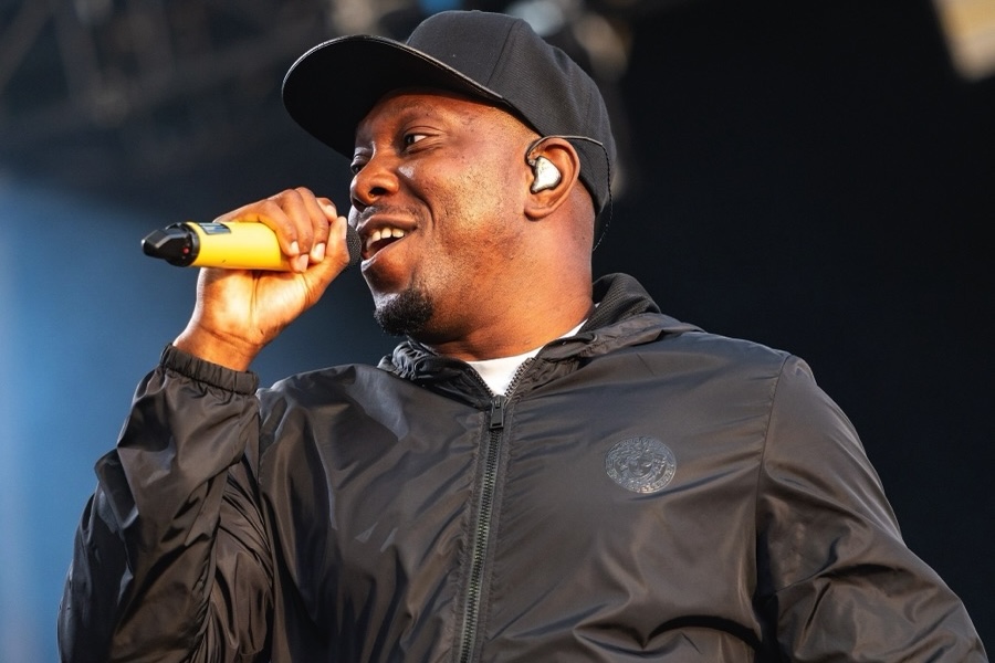 Dizzee Rascal performing